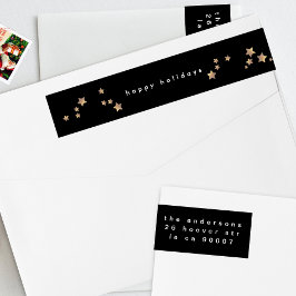 Estrella moderna Navidades de Onyx Negra Feliz fer