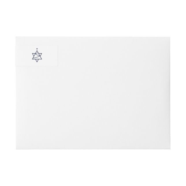 Estrella navideña de David (Anverso)