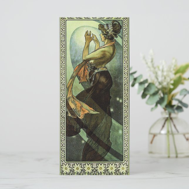 Estrella Norte de Alphonse Mucha (Anverso de pie)