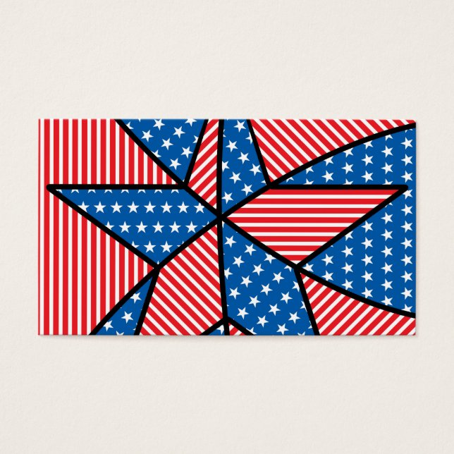 Estrella patriotica estadounidense (Frente)