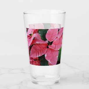 Estrella plateada de mármol Poinsettias Flor de va