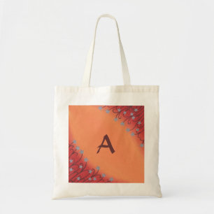 Estrella plateada florece en Naranja rojo, bolsas 