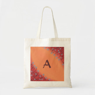 Estrella plateada florece en Naranja rojo, bolsas 