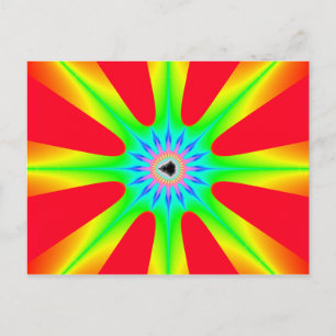 Estrella - Postal fractal