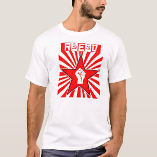 - Estrella roja - comunista socialista - camiseta