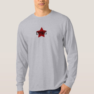 Estrella roja en camiseta gris del LS