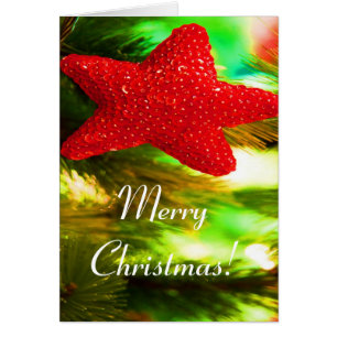 Estrella roja navideña I
