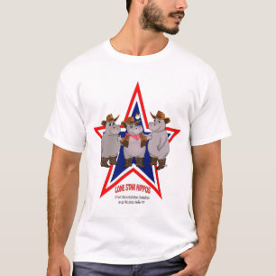 Estrella solitaria Hippos, camiseta de los Cowboys