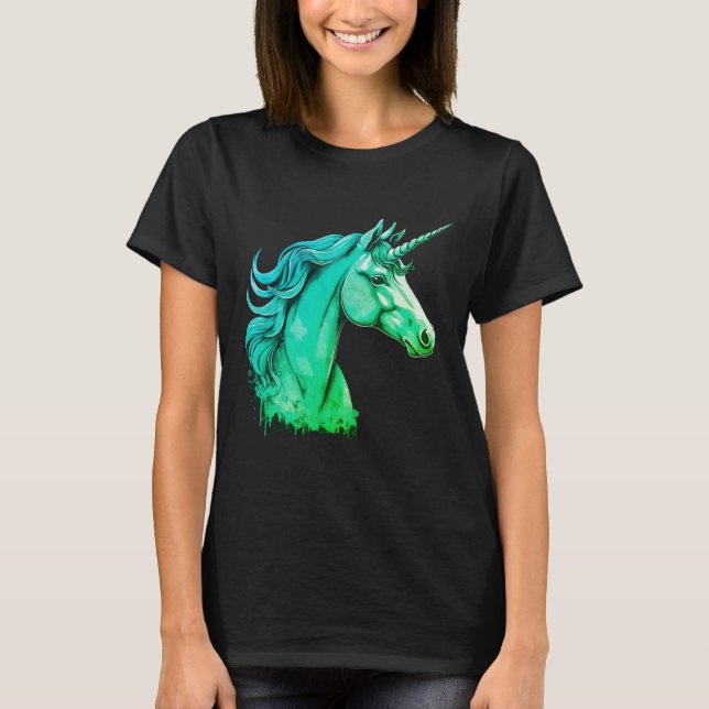 Estrella Unicornio – Camiseta de Mujer (Anverso)