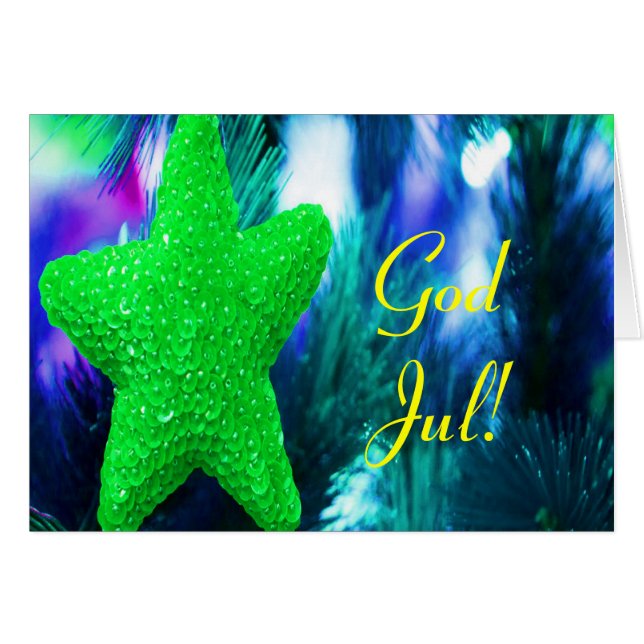 Estrella Verde I de Dios de los navidades (Anverso (Horizontal))