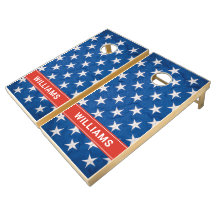 Estrellas Americanas Franja Roja Nombre Gráfico