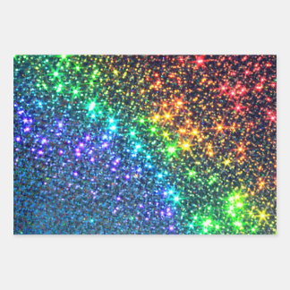 Estrellas arcoiris Fiestas Papel servilletas Placa
