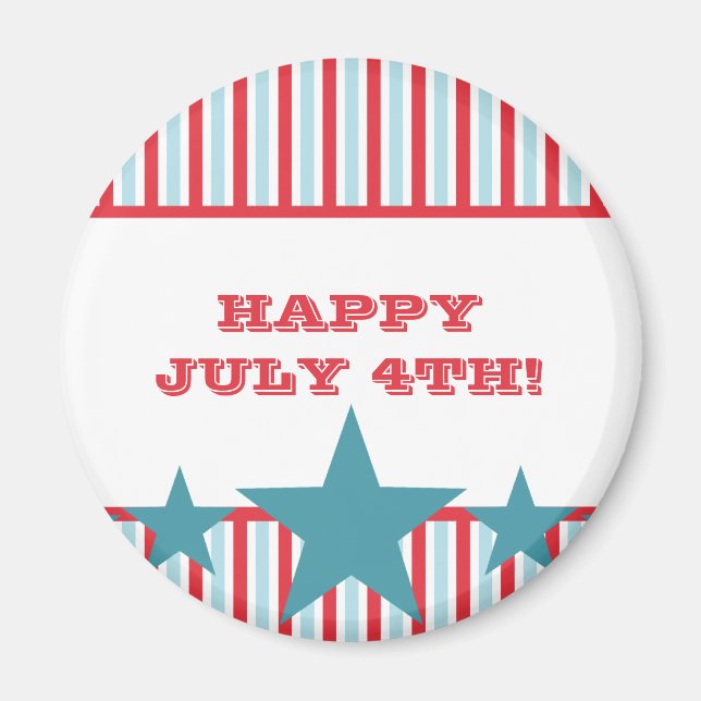 Estrellas audaces y imán de rayas (Frente)