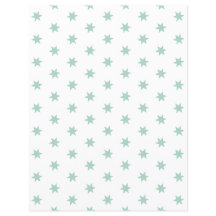 Estrellas azules y hojas hoja de papel de cuaderno