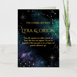 Estrellas Celestiales | Tarjeta de Enclosure de Bo