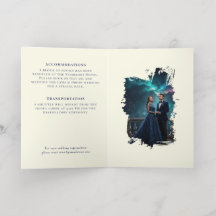 Estrellas Celestiales | Tarjeta de Sobre de Boda A