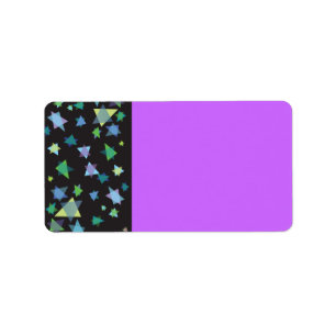 ESTRELLAS COLORES Imprimir tu propia etiqueta