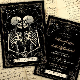 Estrellas de amor de Skeleton | Invitación a la bo