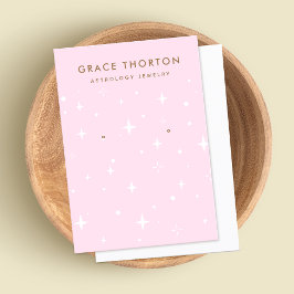 Estrellas de astrología rosada que ganan tarjeta d