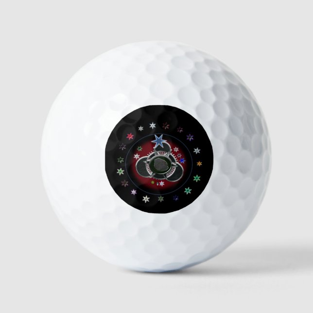 Estrellas de bolas de golf (Anverso)