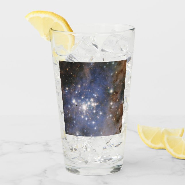 Estrellas de diamantes en el espacio de burbujas d (Anverso (hielo))