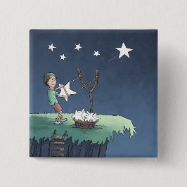 Estrellas de disparo - botón de creación de deseos