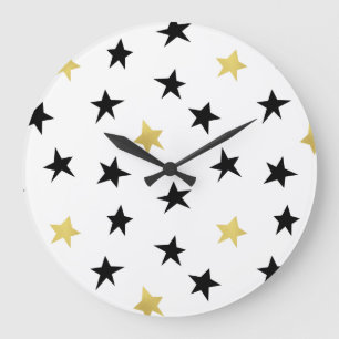 Estrellas de juego - Reloj de oro y negro