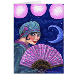 Estrellas de la luna del Chica del Flapper de 2009