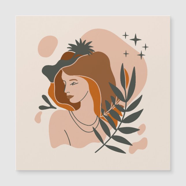 Estrellas de la mujer boho (Anverso)