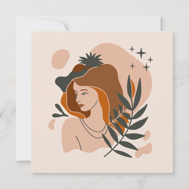 Estrellas de la mujer boho (Anverso)