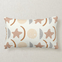 Estrellas de luna de sol boho almohada de bebé duc