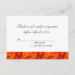 Estrellas de mar de Paisley - tarjeta de