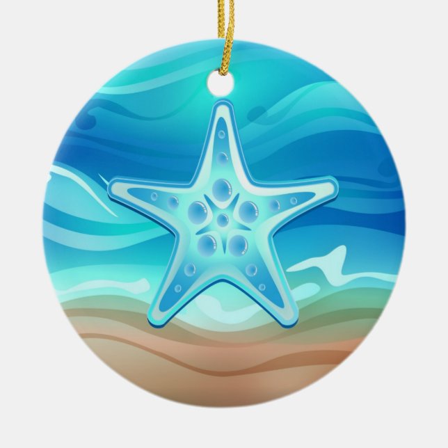 Estrellas de mar del ornamento (Frente)