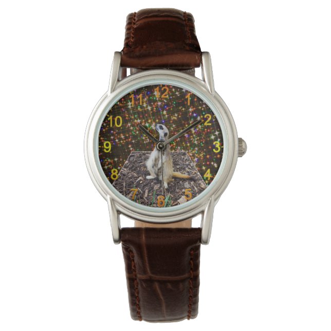 Estrellas de Meerkat Twinkle, reloj de pulsera de  (Anverso)
