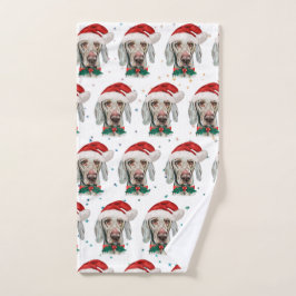 Estrellas de Navidad de la raza de perro Weimarane