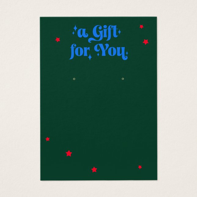 Estrellas De Navidades Que Ganan Tarjeta De Pantal (Frente)