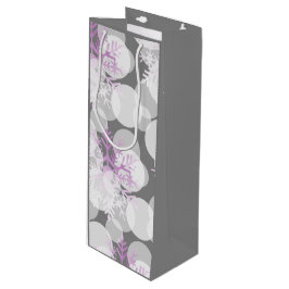 Estrellas de nieve - Bolsa de regalo de vino blanc