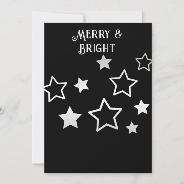 Estrellas de Plata Elegantes Navidad  (Anverso)