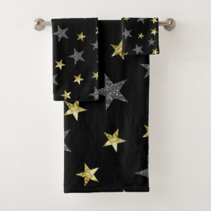 Estrellas de plata y oro Glamour de estrella de Ho