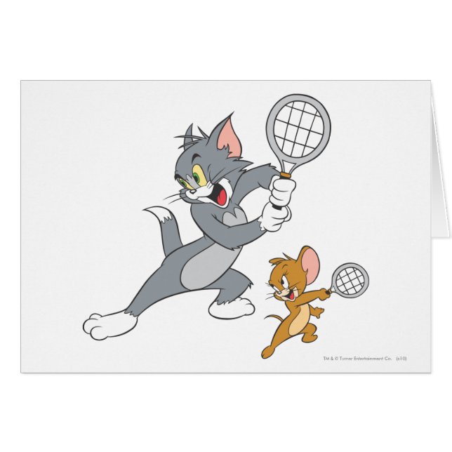 Estrellas de tenis Tom y Jerry 1 (Anverso (Horizontal))