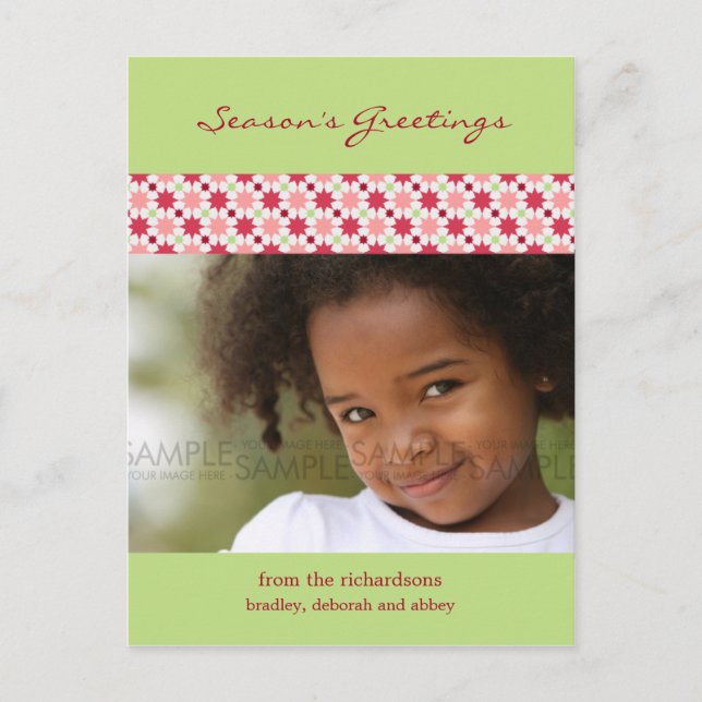 Estrellas del Amaryllis:: Postal de la foto del (Anverso)