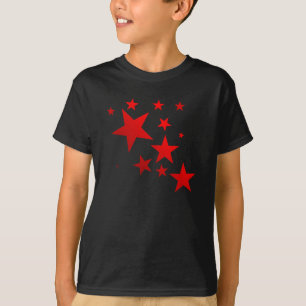 ¡ESTRELLAS DEL ROJO!!! Camisa de los niños