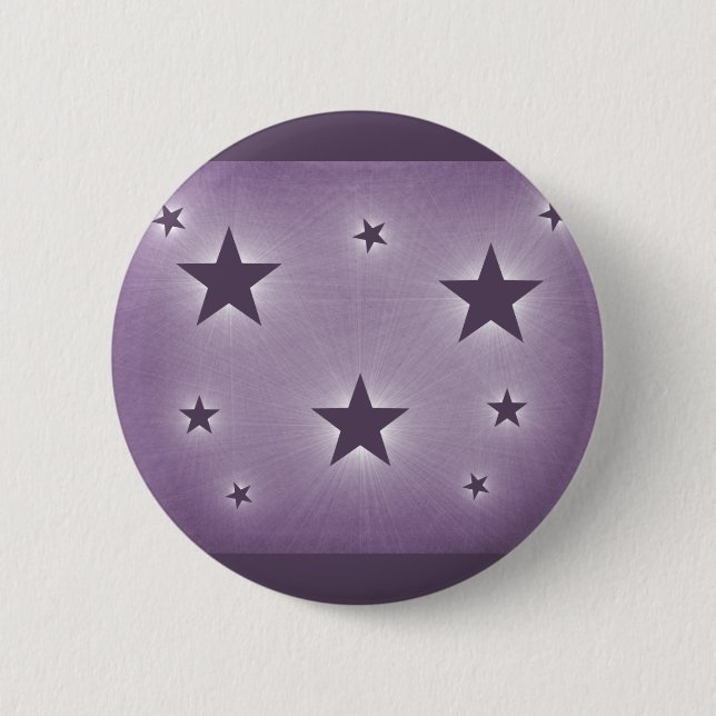 Estrellas en el botón del cielo nocturno, morado (Anverso)