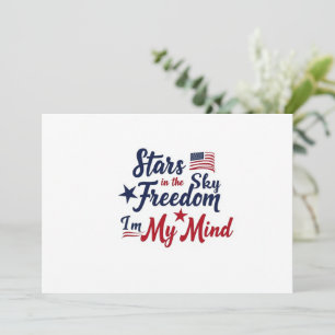 Estrellas en el cielo Invitación del 4 de julio – 