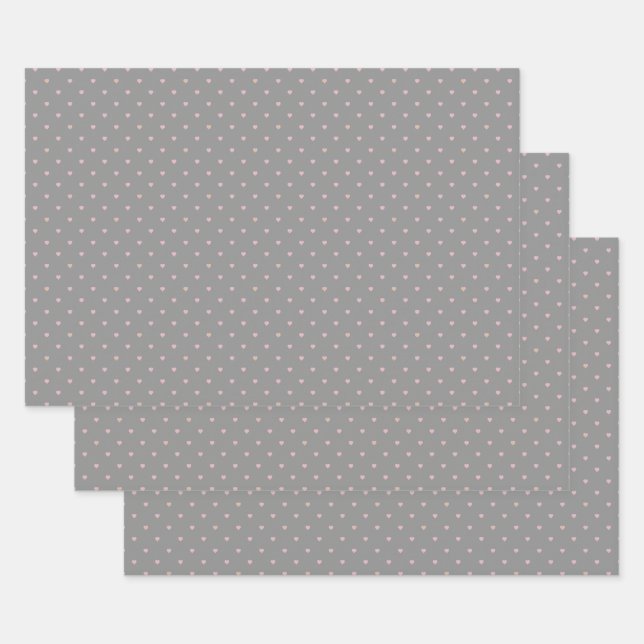 Estrellas en el corazón sobre un juego de papel de (Set)