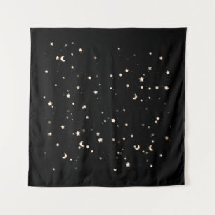 Estrellas en el tapiz nocturno/fondo