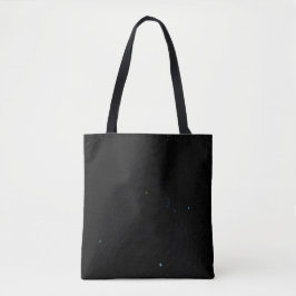 Estrellas en la bolsa de la noche del cielo