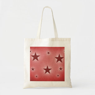 Estrellas en la bolsa del cielo nocturno, rojo osc