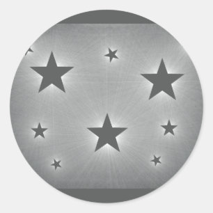 Estrellas en los Pegatinas del cielo nocturno, gri