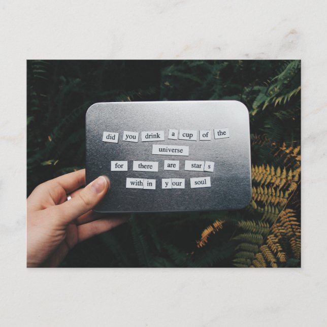 Estrellas en tu postal Soul (Anverso)